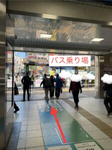 高田馬場駅バス乗り場